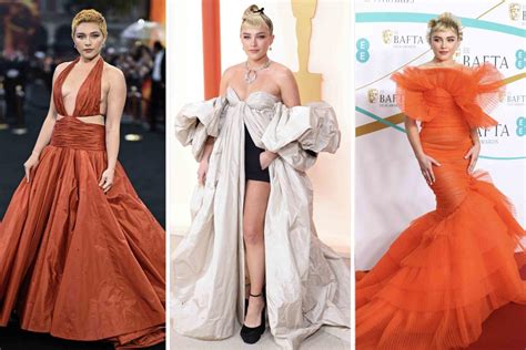 Florence Pughs Best and Boldest Red Carpet Looks